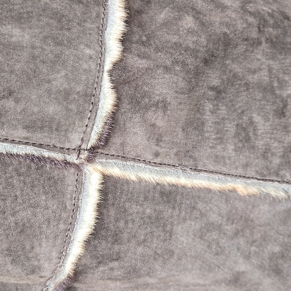 Marvin Richards Suede And Faux Fur Coat - Picture 6 of 14